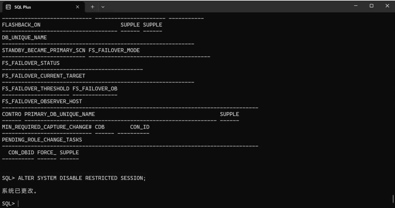 Oracle-12526